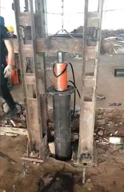 张家口怀来县钢管桩加固